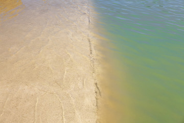 deep and shallow water