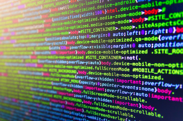 Desktop source code and Wallpaper by Computer language with coding and programming.