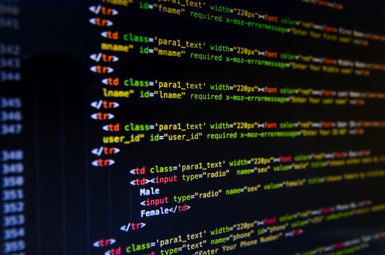 Desktop source code and Wallpaper by Computer language with coding and programming.