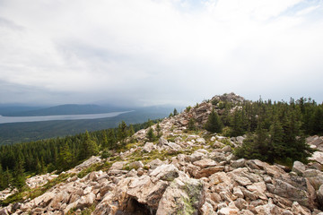 beautiful mountains in Russia
