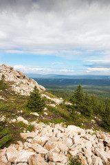 beautiful mountains in Russia