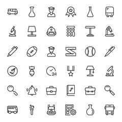 Flat icon set