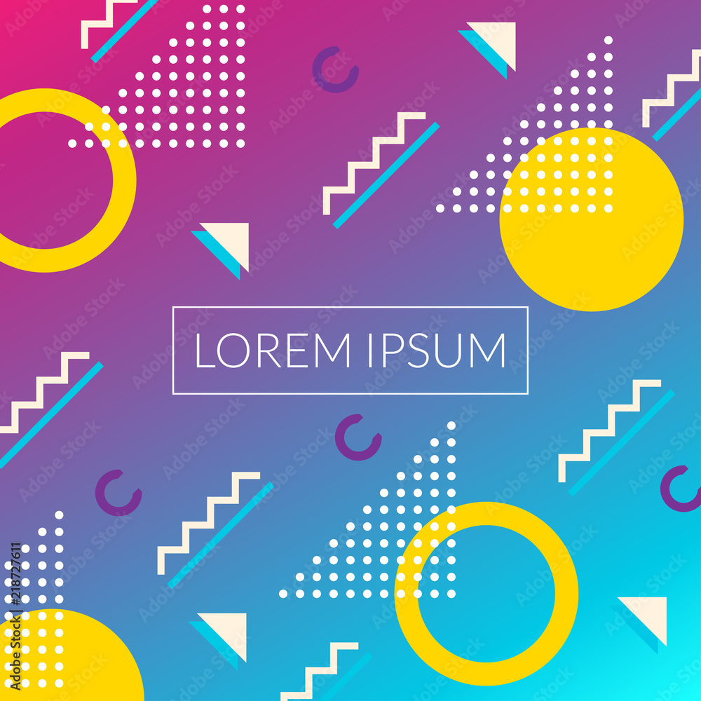 Poster modern abstract background texture with geometric patterns and shapes. cover design, banner, card, f