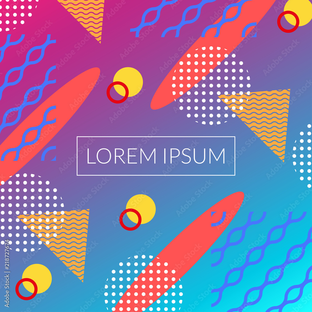 Poster modern abstract background texture with geometric patterns and shapes. cover design, banner, card, f
