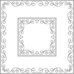 Frame Border Decorative Design