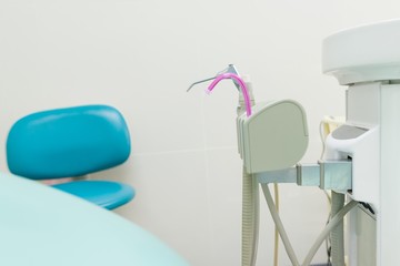 Dentist tools and equipment, instruments for health care and teeth care, dentist's office