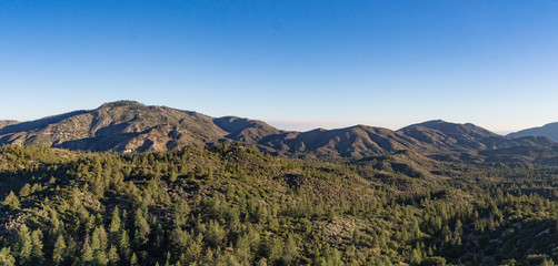 Mountain Tops and Forest in Southern California