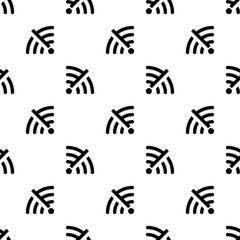 Wifi Icon Seamless Pattern
