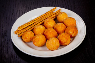 Delicious cheese balls