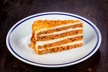 Sweet carrot cake