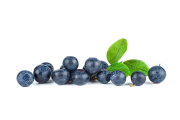 Pile of blueberries