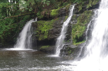 brecon beacons forest waterfalls