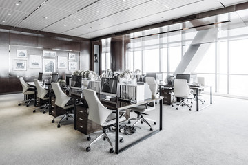 Modern business offices