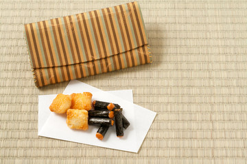 日本文化とお茶の時間　和室の風景　Japanese tea time