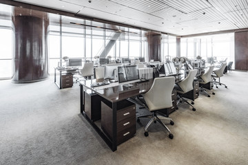 Modern business offices