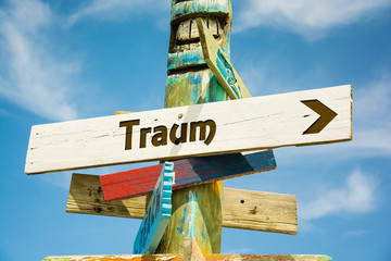 Schild 282 - Traum