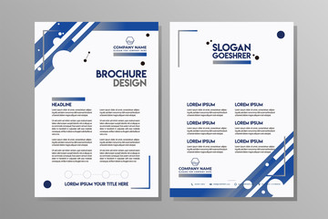 Obraz premium Flyer design. Business brochure template.