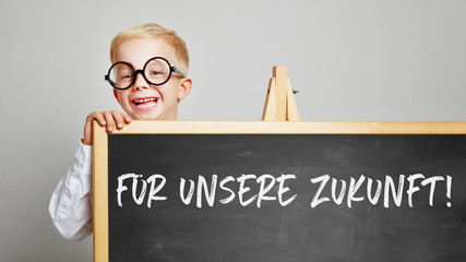Kind als Schüler für unsere Zukunft