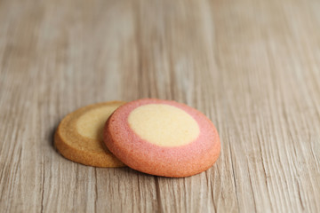 テーブルに置いた ビスケット クッキー