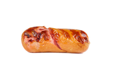 One grilled sausage