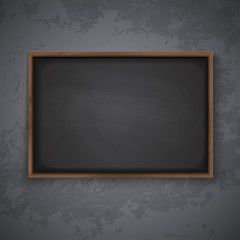Blackboard on the wall