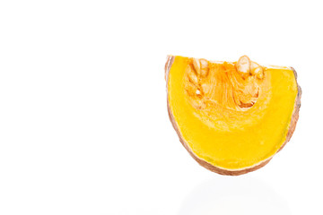 Thai pumpkins  on white background