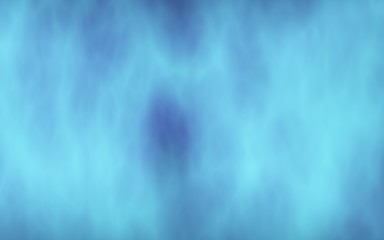 Background of abstract blue color smoke. The wall of blue fog. 3D illustration