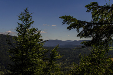 Fototapeta na wymiar Bieszczadzka panorama 