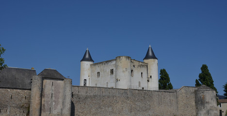 Fototapeta na wymiar Noirmoutier castle, France