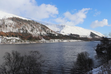 lake in mountains