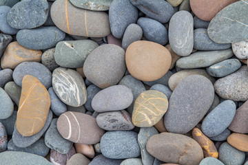 Fototapeta na wymiar Pebbles on a beach
