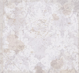 Fototapeta premium Vintage pattern Vector. Beautiful ornament decor. Royal luxury texture backgrounds. Pink lavender colors