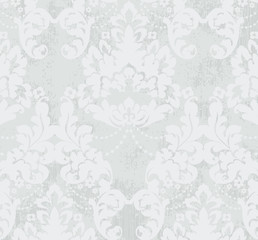 Fototapeta premium Vintage pattern Vector. Beautiful ornament decor. Royal luxury texture backgrounds. Light gray colors