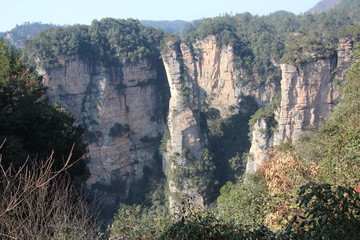 Zhangjiajie National Park, China. Avatar mountains