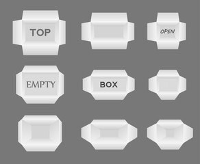 Set Of Boxes Different Sizes For Your Design