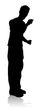 Young Person Silhouette