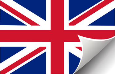 British flag vectors illustration