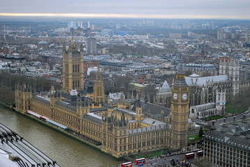 Parliament and Big Ben from Eye - 218762220