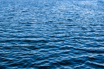 Beautiful Blue Water of A Lake