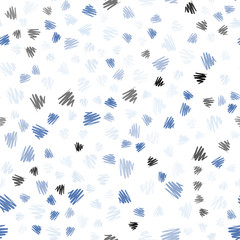 Light BLUE vector seamless layout with flat lines.