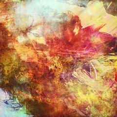 Obraz premium painting colors subdued