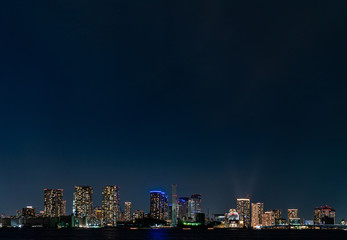 Obraz na płótnie Canvas 都市の夜景