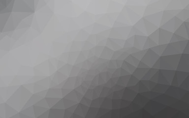 Light Gray vector abstract mosaic background.