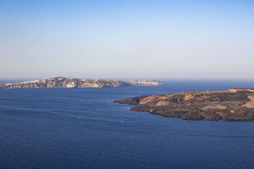 Amazing view of the caldera. Santorini, Greece