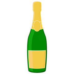 Champagne bottle