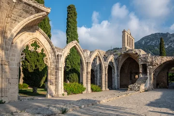 Papier Peint photo autocollant Monument Abbaye de Bellapais, Kerynia Chypre