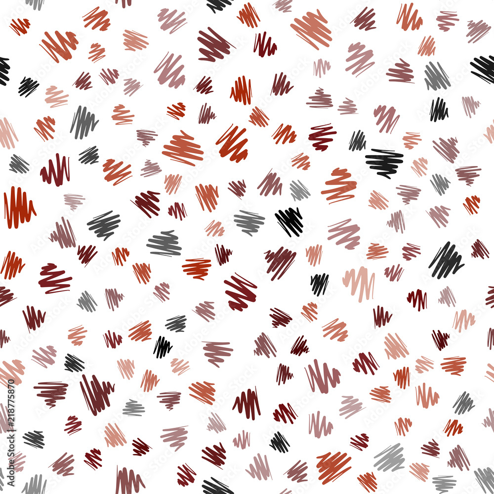 Poster dark red vector seamless pattern with sharp lines.