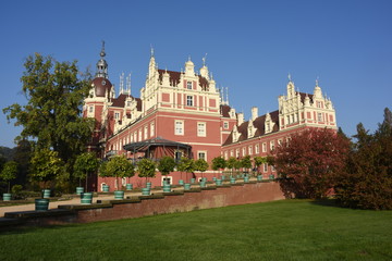 Fototapeta premium Bad Muskau, Schloss und Park