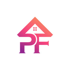 Home Letter P F logo