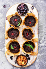 Vegan muffins from kidney beans